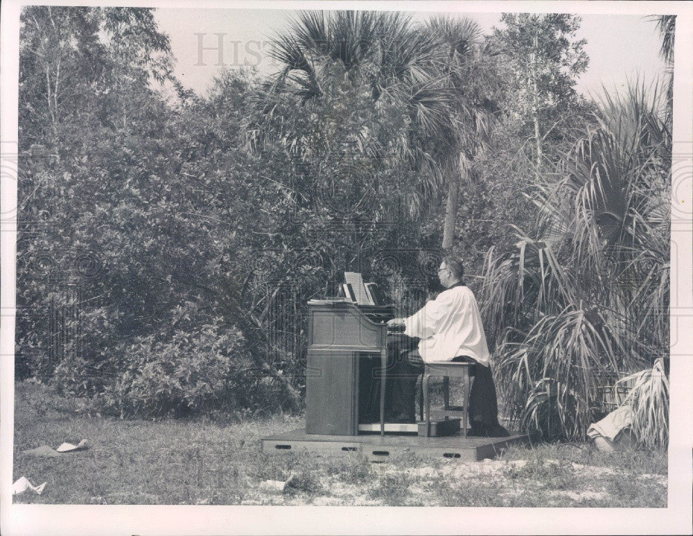 1969 St. Petersburg FL St. Alban&#39;s Episcopal Church Groundbreaking Press Photo - Historic Images
