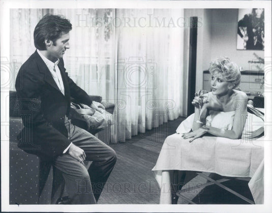 1984 Hollywood Actress Morgan Fairchild in TV Show Paper Dolls Press Photo - Historic Images