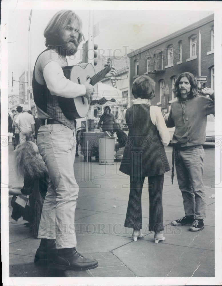 1970 Berkeley California Christian World Liberation Front Press Photo - Historic Images