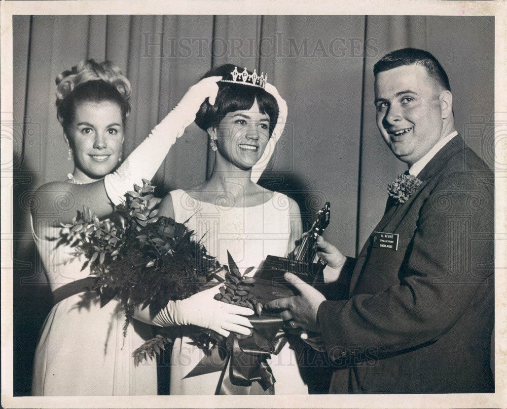 1966 Dunedin Florida Miss Dunedin Youth Festival Jane Kiewell Press Photo - Historic Images