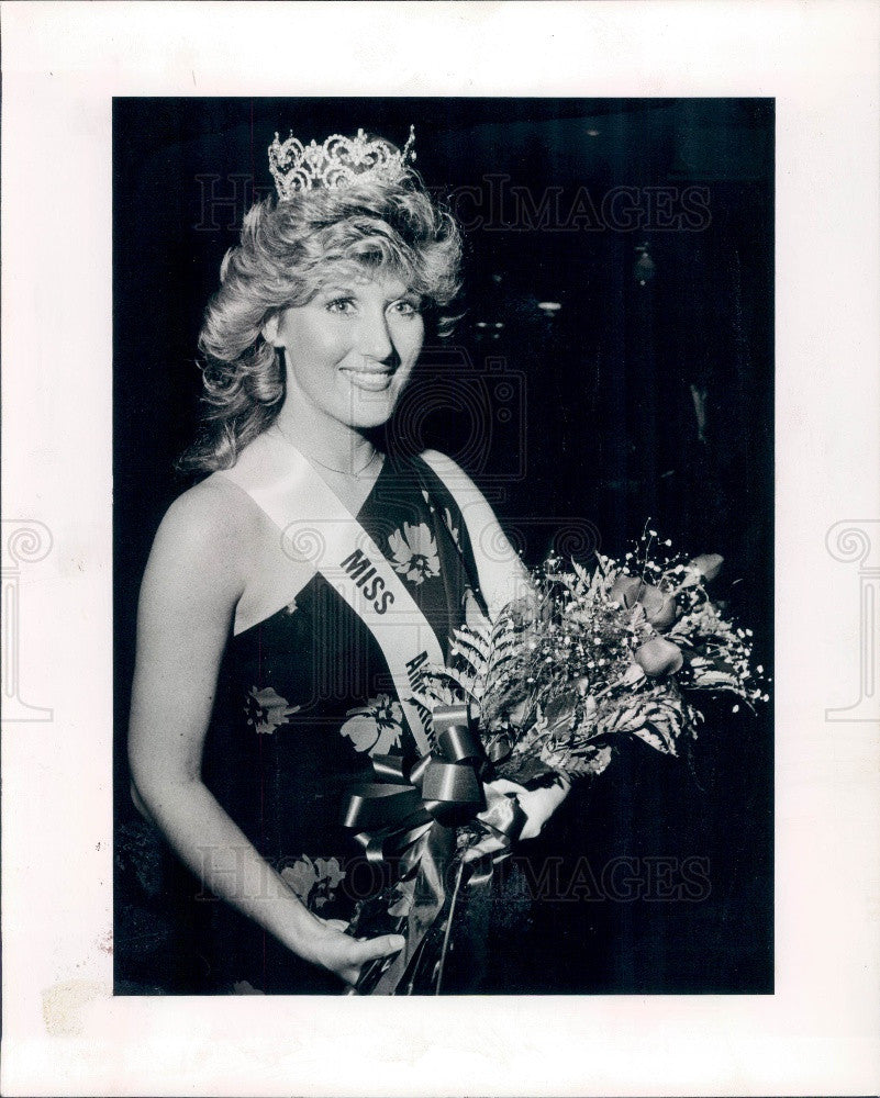 1984 St Petersburg Florida Miss SPIFFS Pamela M Runyon Press Photo - Historic Images