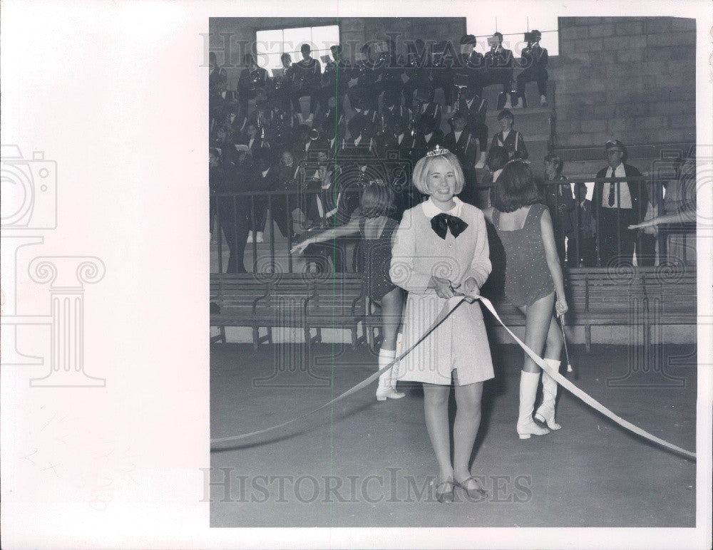 1969 Wildwood Florida Miss Sumter County Debbie Katts Press Photo - Historic Images