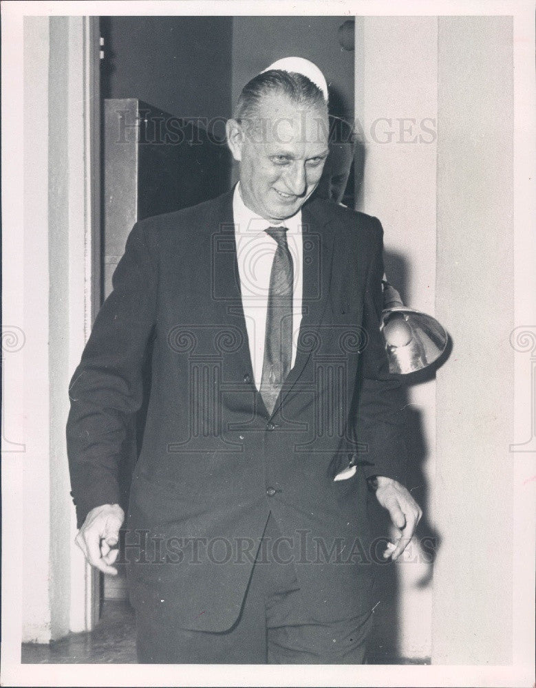 1959 St Petersburg Florida Postmaster William H Bowers Press Photo - Historic Images