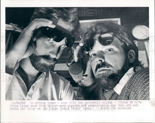 1989 St. Petersburg, Florida Citrus 95 Disk Jockeys Lloyd & Rockwell Press Photo - Historic Images