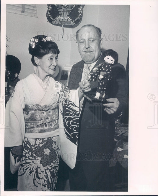 1965 St Petersburg Florida Southern Bank President Playford Press Photo - Historic Images