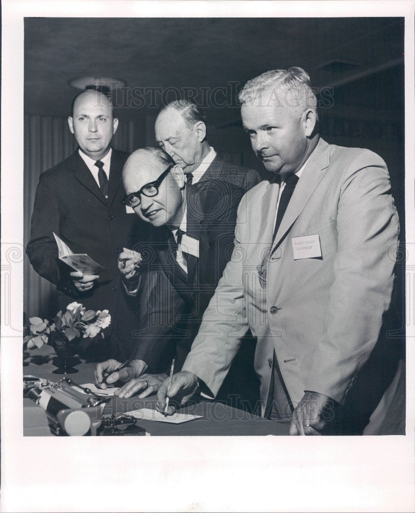 1965 Clearwater Florida Southern Christian Convention Press Photo - Historic Images