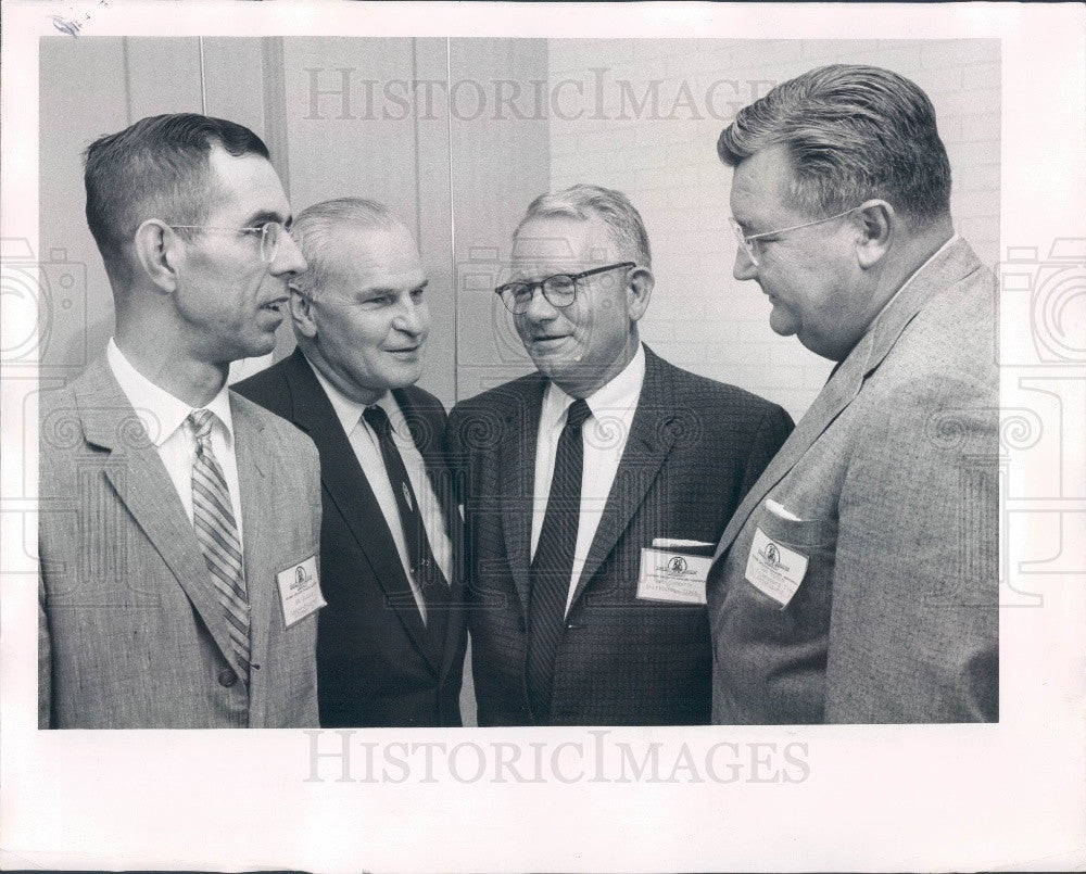1959 Newspaper Circulation Managers Convention Press Photo - Historic Images