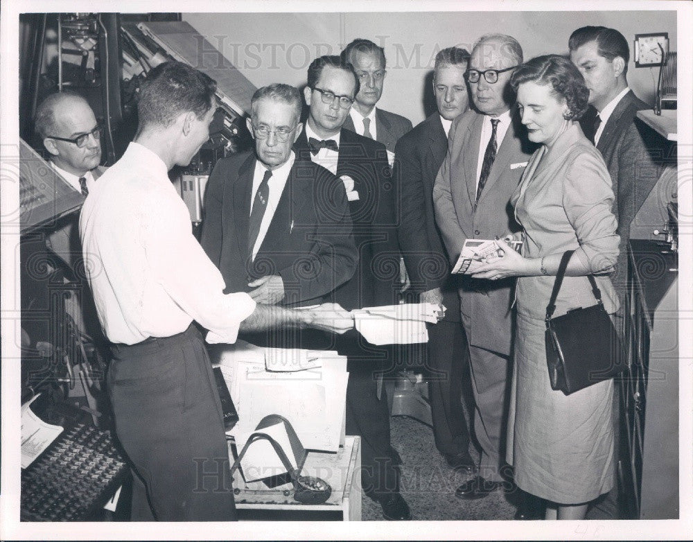 1957 Southern Classified Advertising Managers Association Press Photo - Historic Images