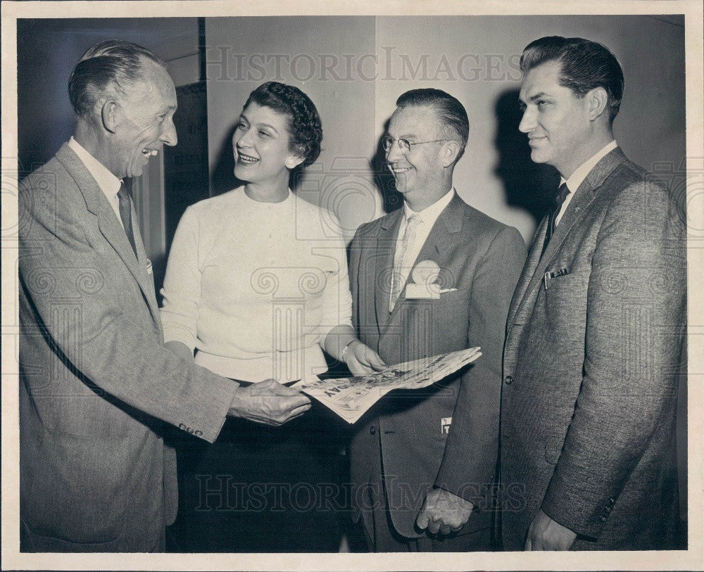 1957 Southern Classified Advertising Managers Association Press Photo - Historic Images