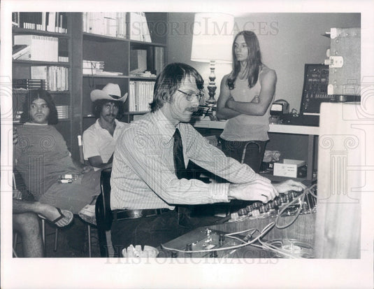 1973 Soundtrack Recording Studios & Band Peter Butterfly's All Stars Press Photo - Historic Images