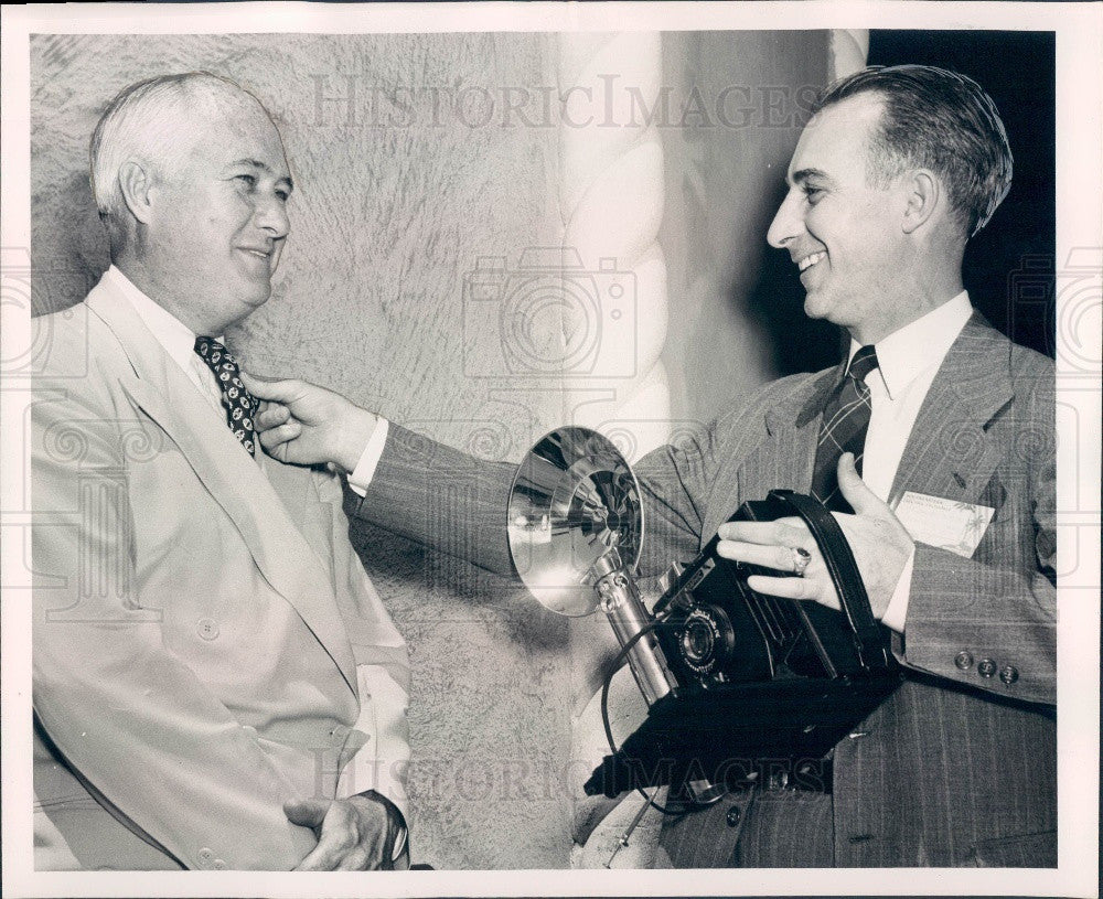 1947 Busby VP South Carolina Power/White Electrical World Editor Press Photo - Historic Images