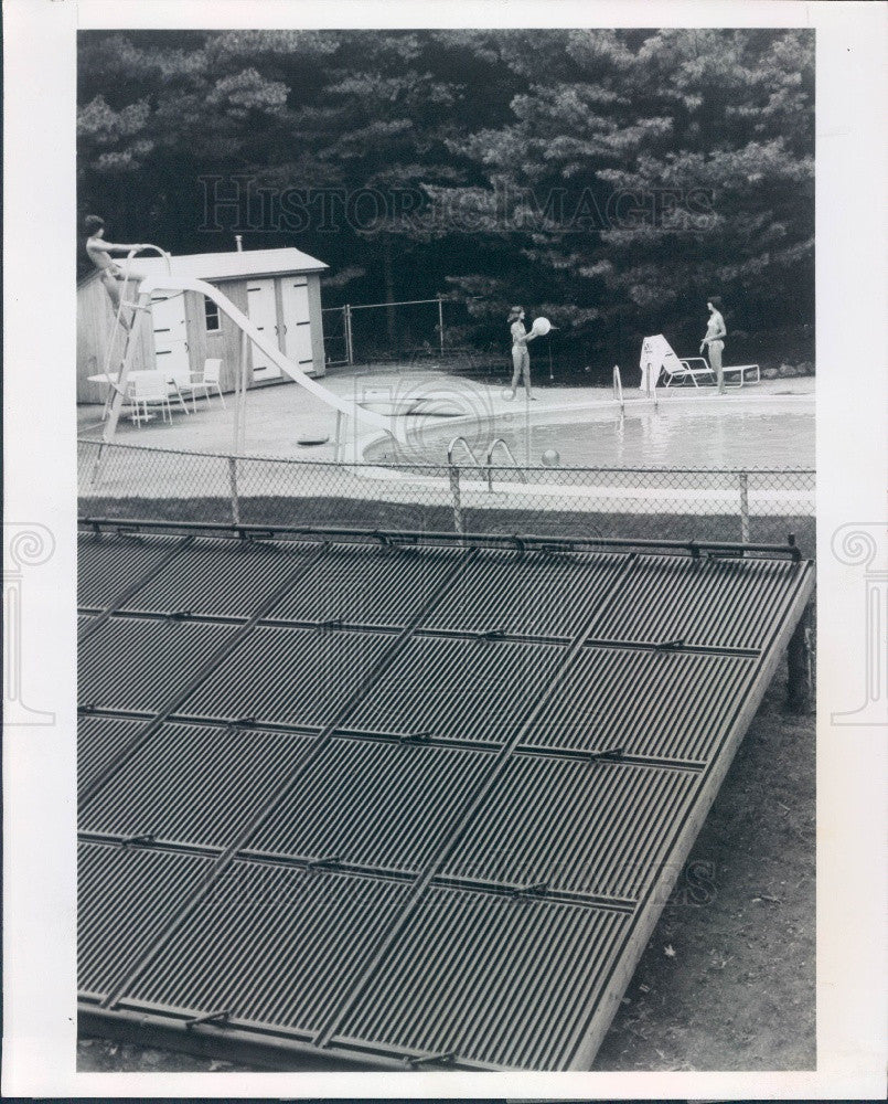 1978 Aluminum Company of America Pool Solar System Press Photo - Historic Images