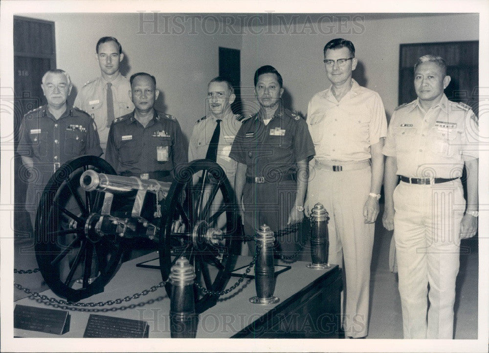 1968 Bangkok, Thailand SEATO Military Medical Committee Press Photo - Historic Images