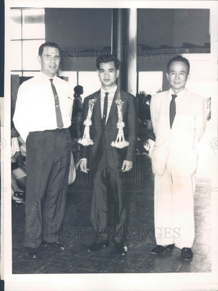 1963 Bangkok, Thailand SEATO Graduate School of Engineering Press Photo - Historic Images