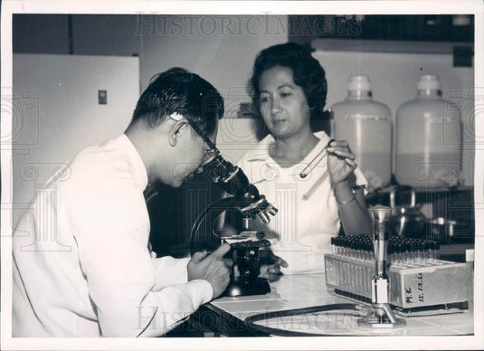 Undated Bangkok, Thailand SEATO General Medical Laboratory Press Photo - Historic Images