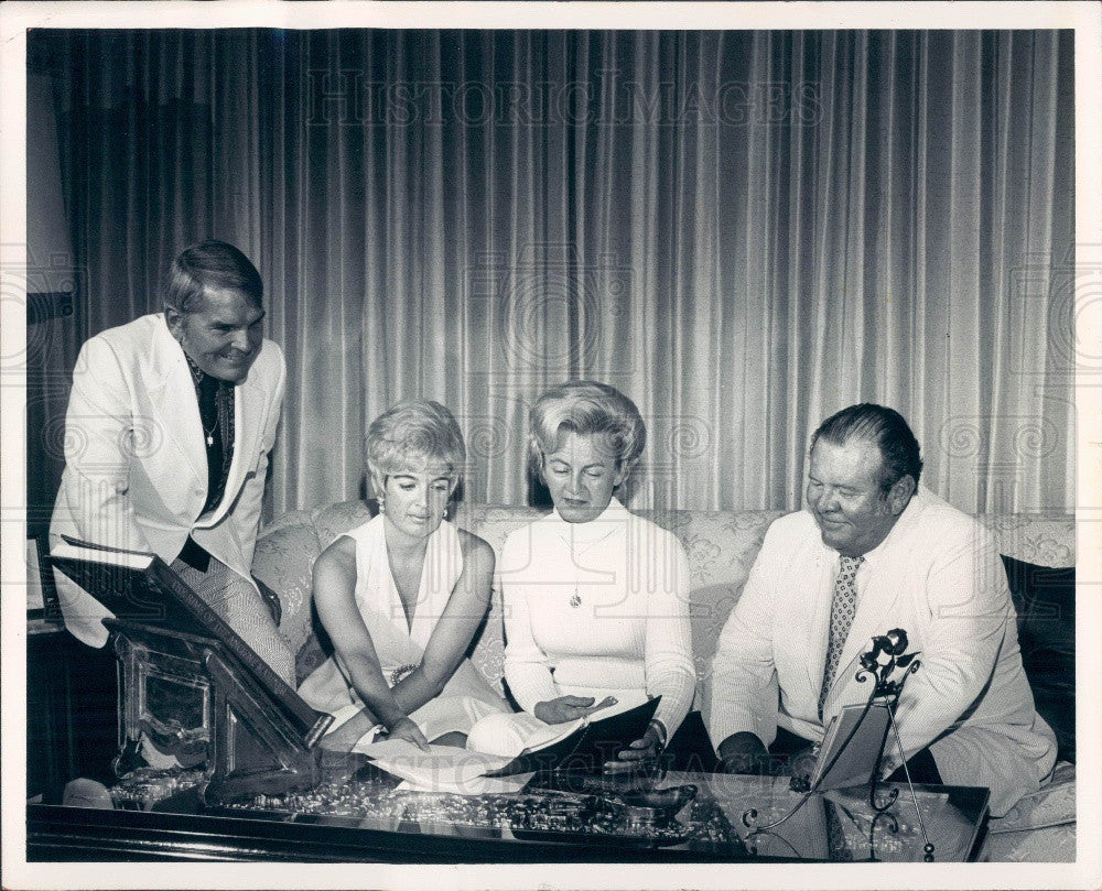 1971 Pinellas County, Florida Lay Diabetes Society Chairmen Press Photo - Historic Images