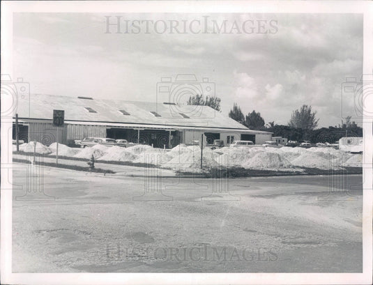 1959 Punta Gorda, Florida Controversial Lot Hwy 17 & Nesbitt Press Photo - Historic Images