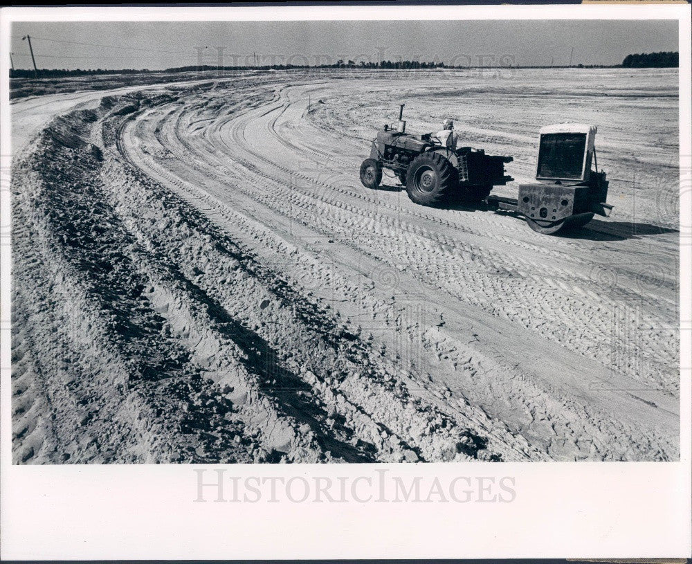 1977 Bradenton FL De Soto Memorial Speedway Motorcycle Racing Site Press Photo