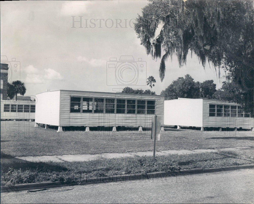 1967 Arcadia, Florida De Soto County High School Portable Classrooms Press Photo - Historic Images