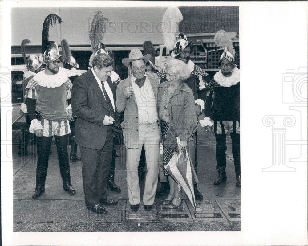 1980 Bradenton, Florida De Soto Celebration Press Photo - Historic Images
