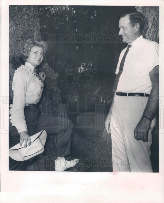 1966 Manatee County FL Cattlemen's Assoc Sweetheart Patsy Harrison Press Photo - Historic Images