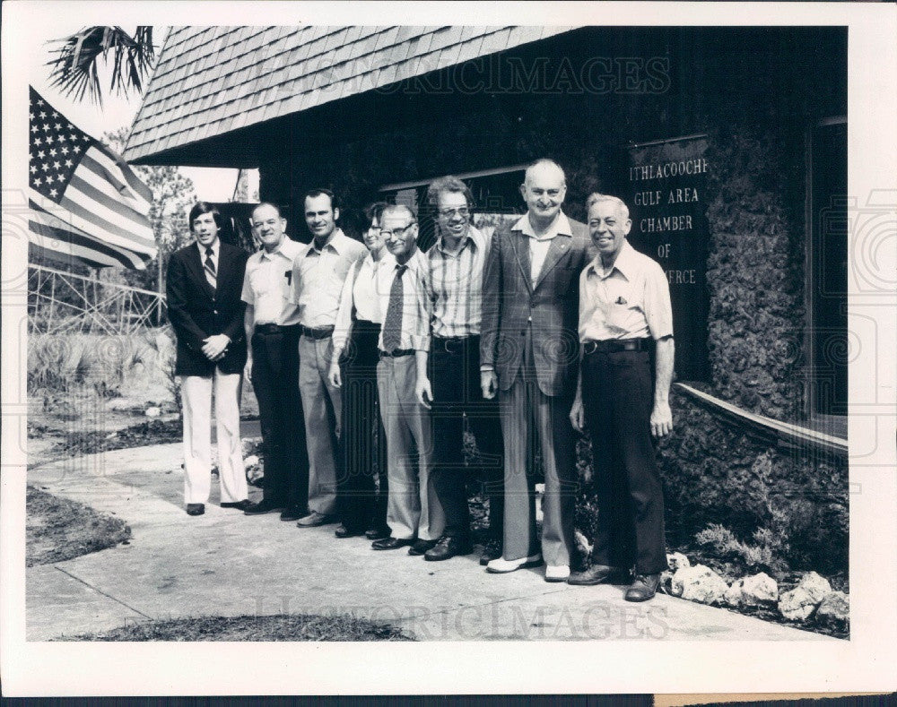 1979 Withlacoochee Florida Gulf Area Chamber of Commerce Directors Press Photo - Historic Images