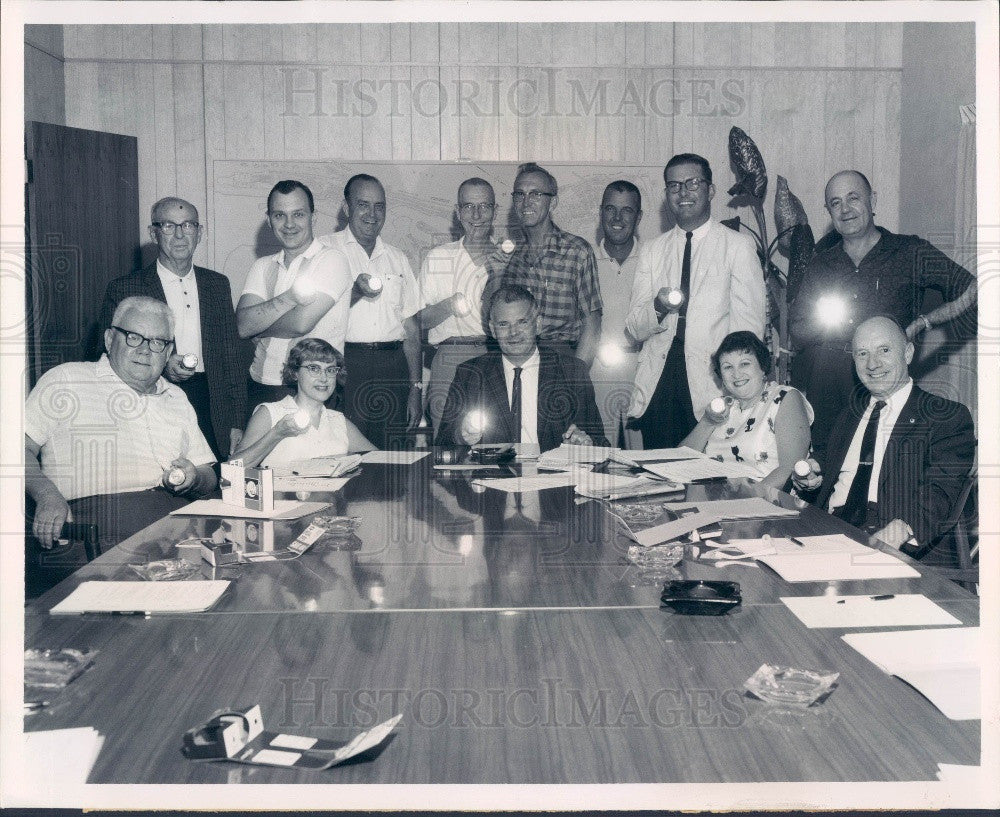 1964 Treasure Island, Florida Chamber of Commerce Board Press Photo - Historic Images