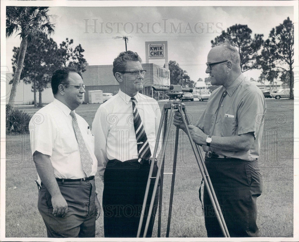 1970 Port Charlotte FL Charlotte County National Bank Organizers Press Photo - Historic Images