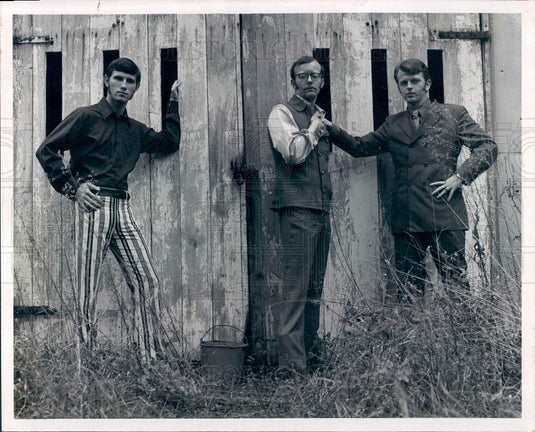 1970 Music Group Chandler, Smith & Andrews Press Photo - Historic Images