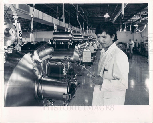 1978 St. Petersburg, Florida Life Sciences Inc. Lymphoma Research Press Photo - Historic Images