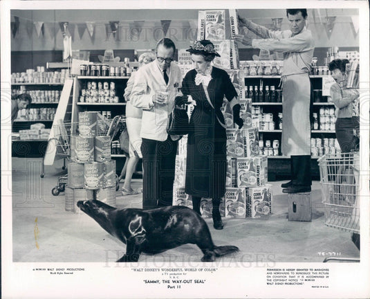 1968 Hollywood Actors Olan Soule & Renie Riano Press Photo - Historic Images