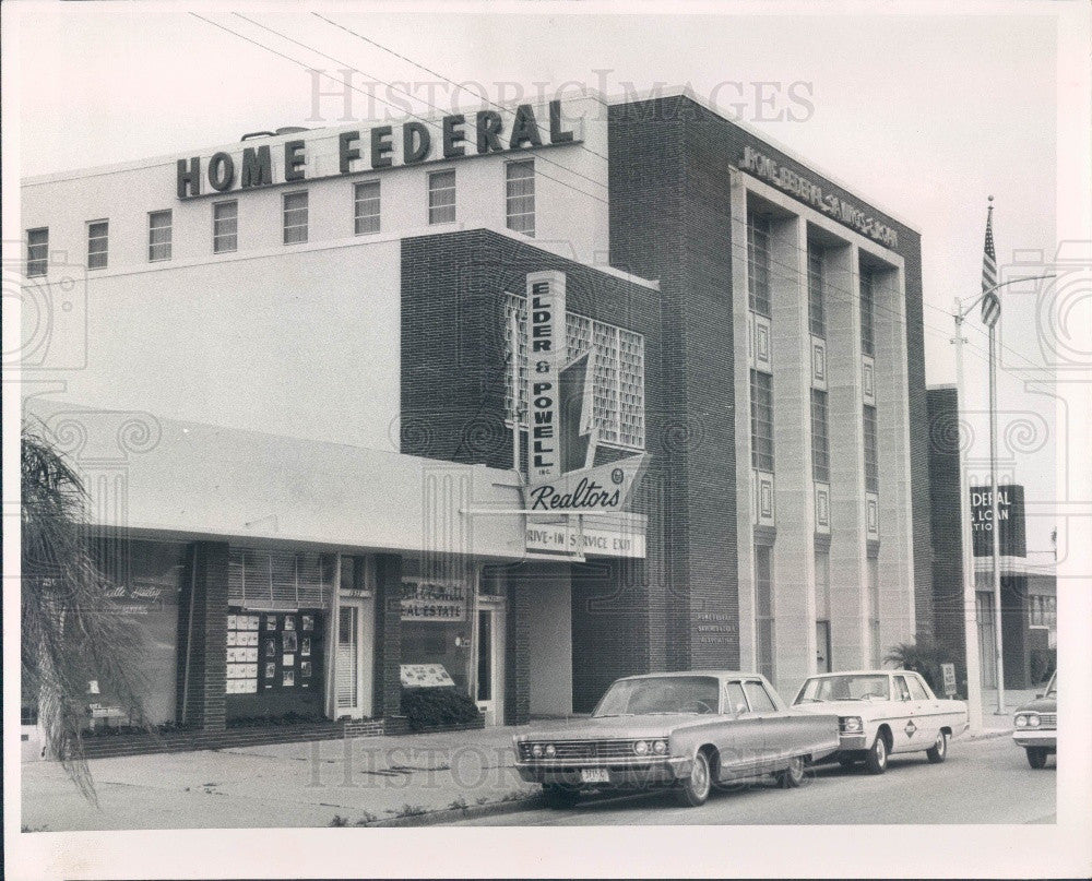 1968 St Petersburg Florida Elder &amp; Powell Inc., Realtors Press Photo - Historic Images