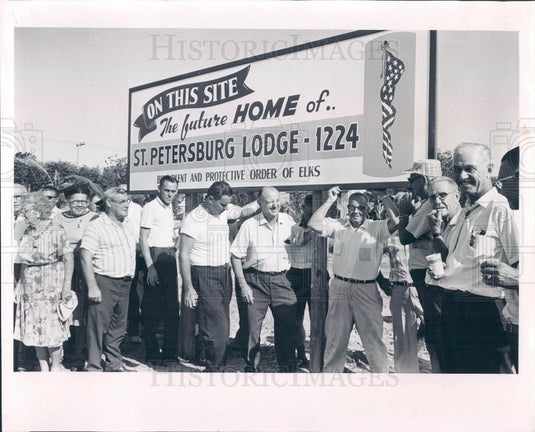 1966 St Petersburg Florida Elks Lodge