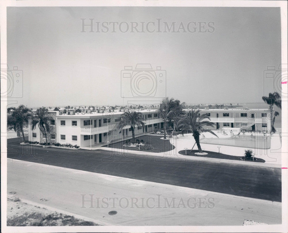 1965 St. Petersburg Beach, Florida Sylvette Apartments Press Photo - Historic Images