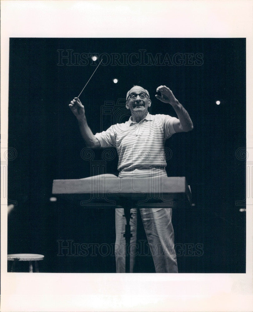 1967 Baltimore Symphony Conductor Peter Herman Adler Press Photo - Historic Images