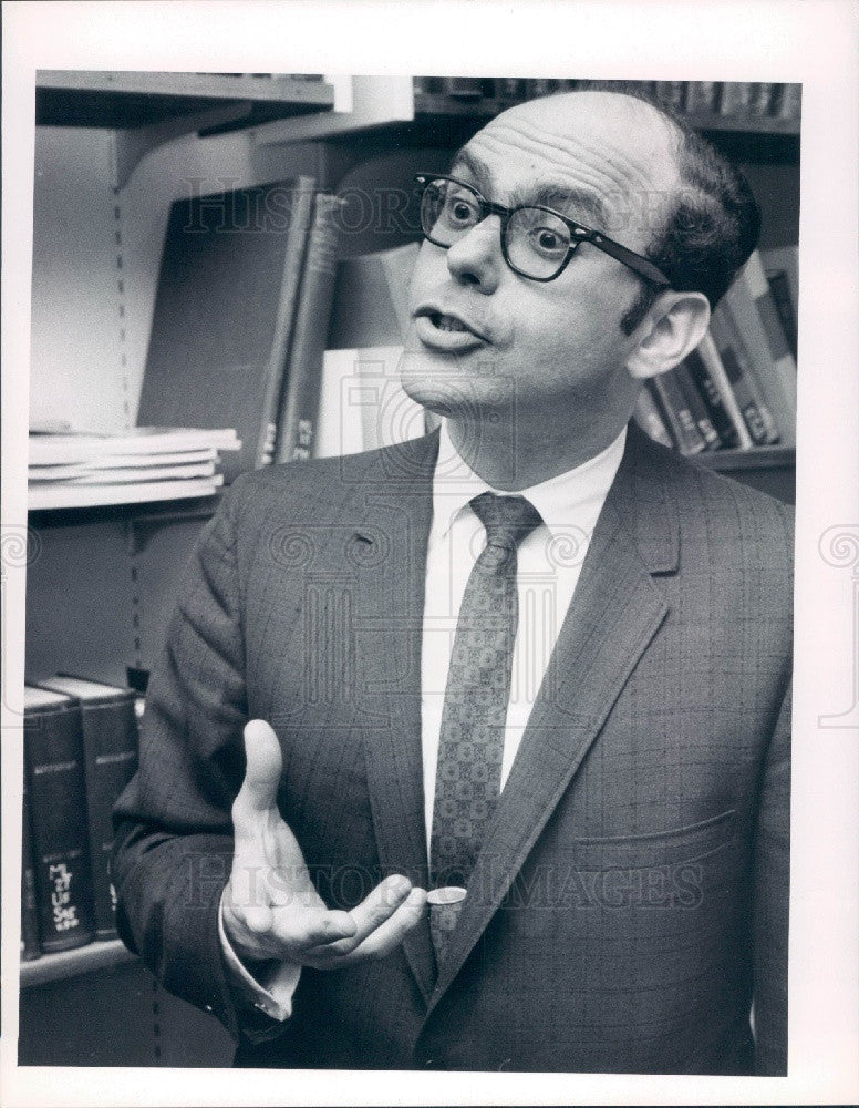 1970 Composer Samuel Adler Press Photo - Historic Images