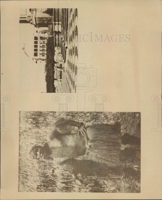 1964 Amazon Yagua Headhunting Indian Chief & Manaus Opera House Press Photo - Historic Images