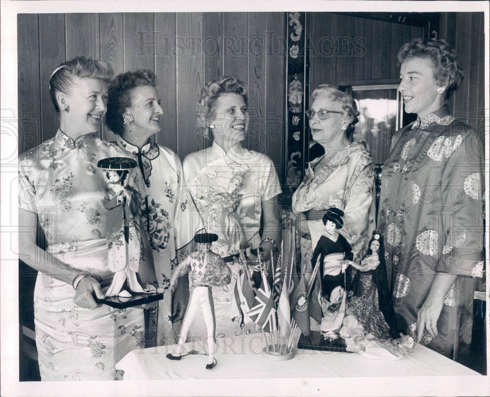 1960 Gulf Beach Florida Woman&#39;s Club Press Photo - Historic Images