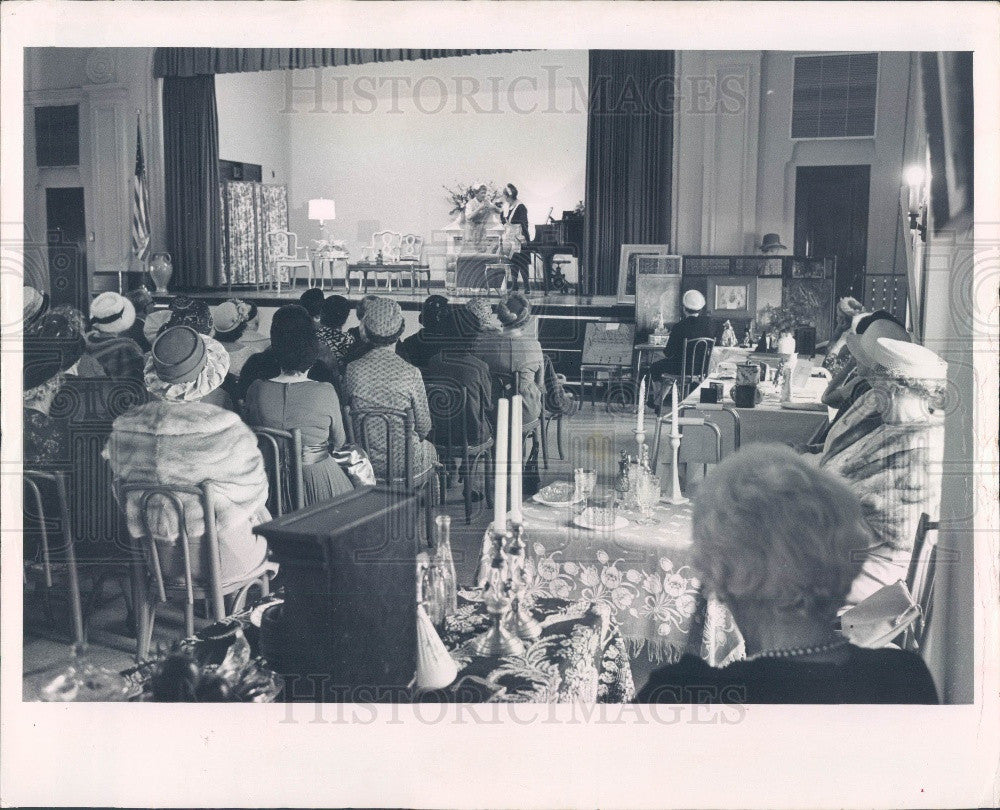 1967 St Petersburg Florida Woman&#39;s Club Fine Arts Day Press Photo - Historic Images