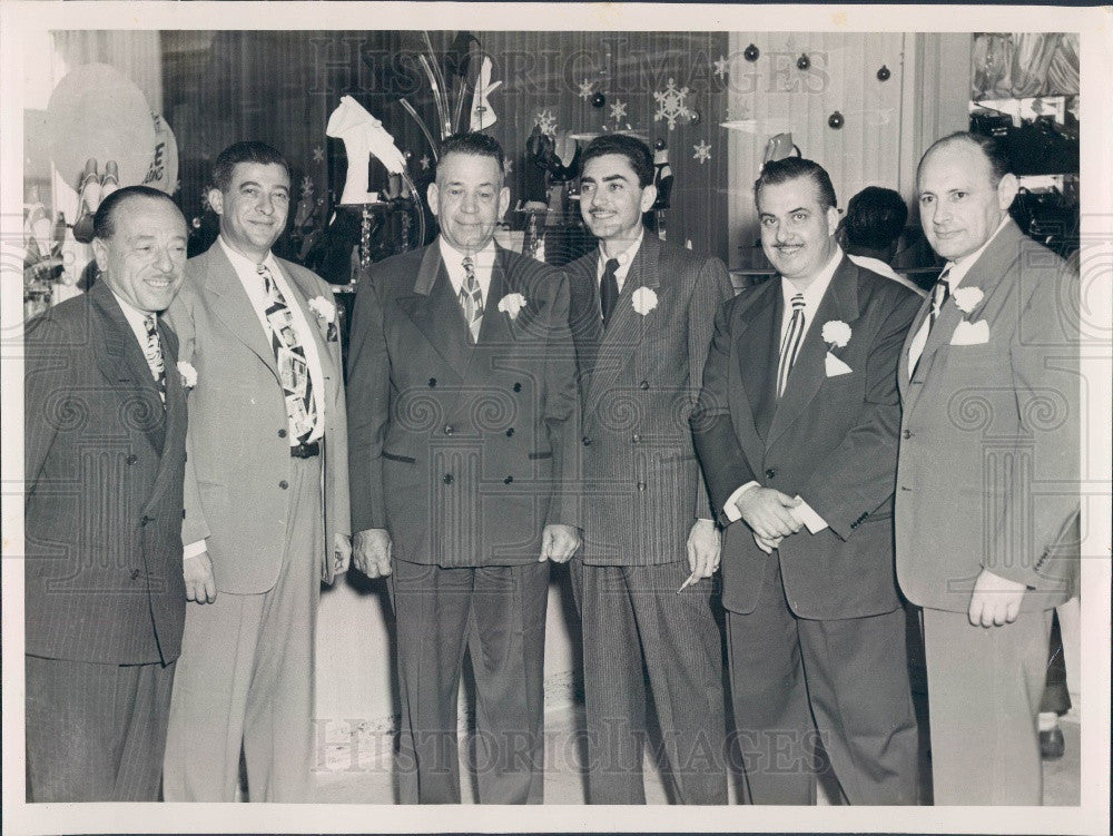 1947 St Petersburg Florida A. S. Beck Shoe Store Press Photo - Historic Images