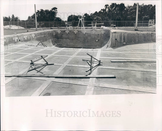 1978 Dunedin, Florida Highlander Pool Construction Press Photo - Historic Images