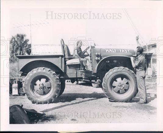 1963 Swamp Buggy Press Photo - Historic Images