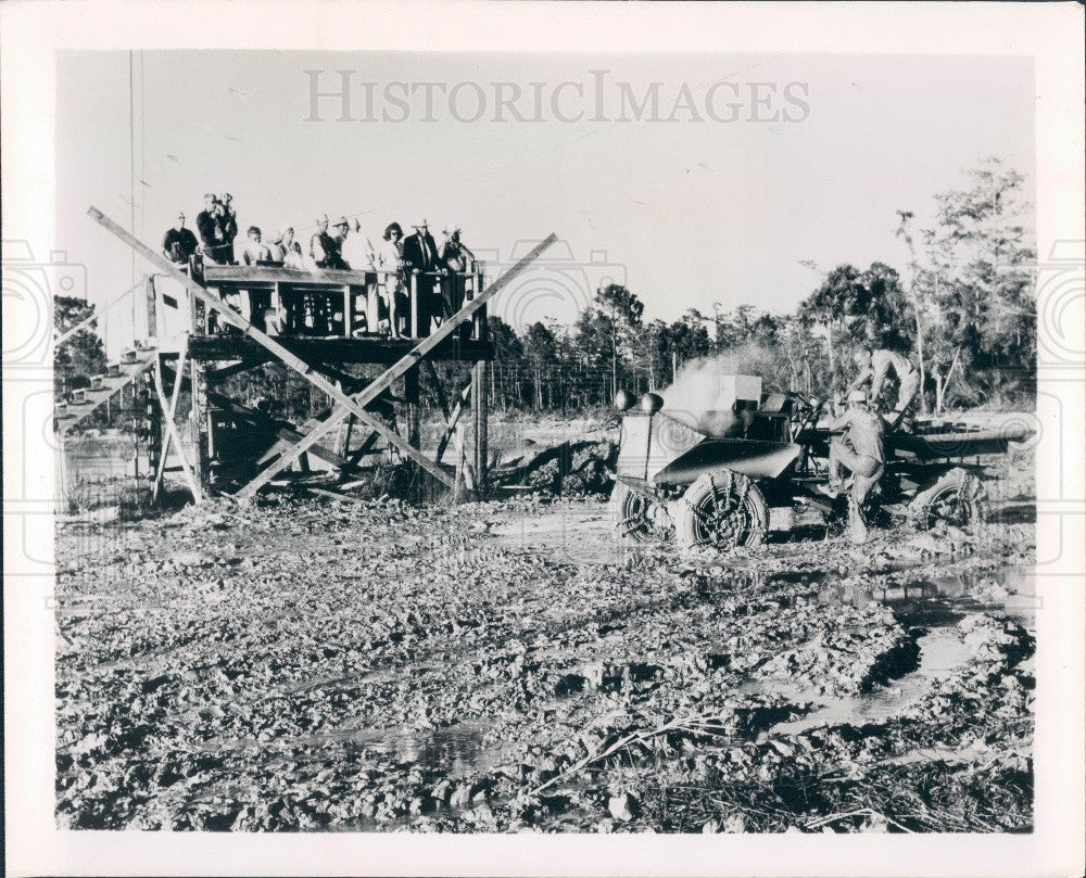 1963 Swamp Buggy Races Press Photo - Historic Images