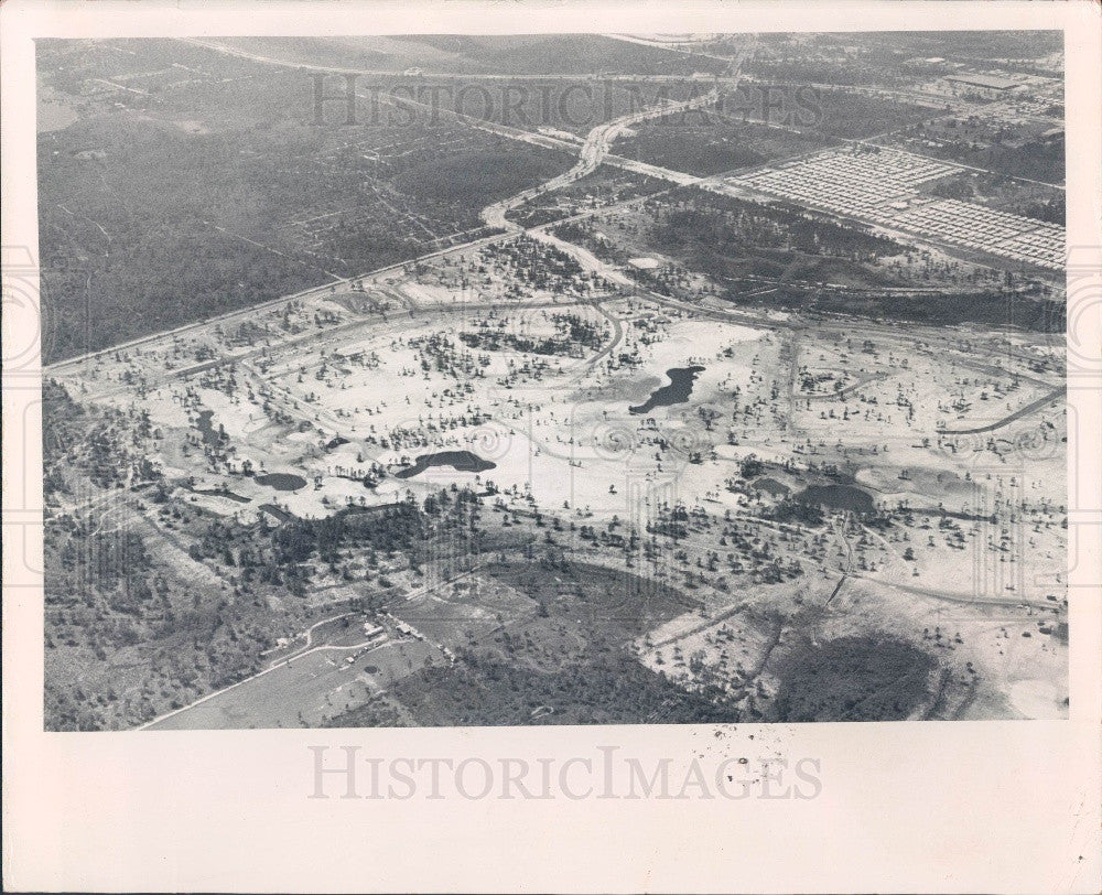 1976 Largo, Florida Championship Golf Course Site Aerial View Press Photo - Historic Images