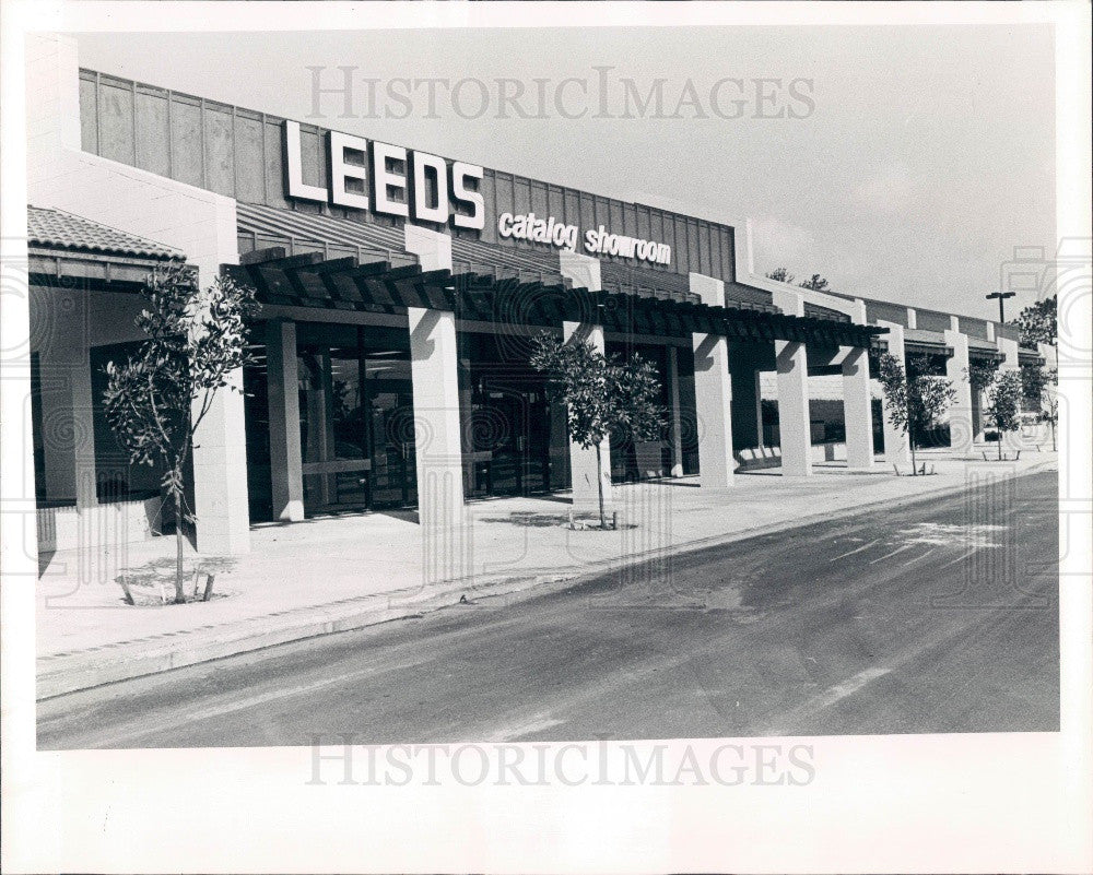 1980 Clearwater, Florida Leeds Catalog Showroom at Countryside Press Photo - Historic Images