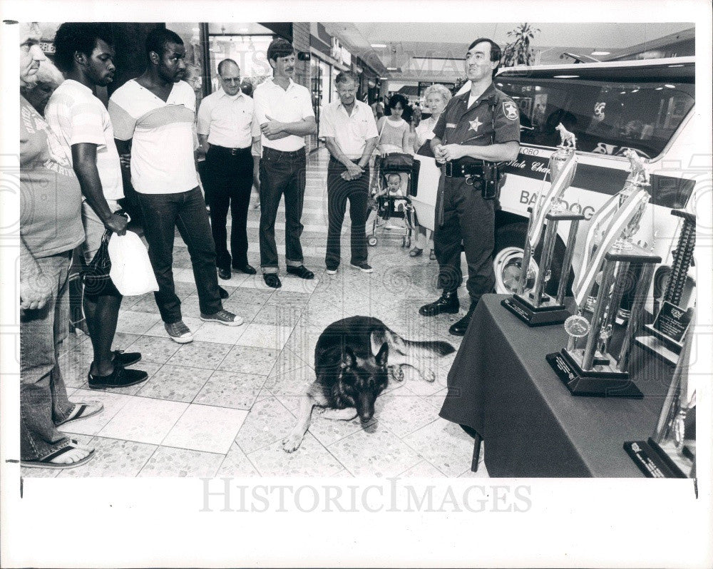 1988 Pinellas County, Florida Law Enforcement Weekend Press Photo - Historic Images