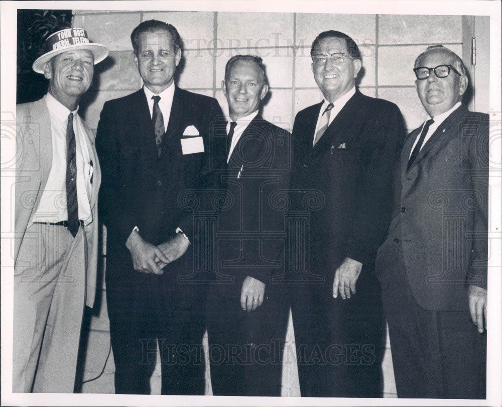 1966 Florida Suncoast League of Municipalities Press Photo - Historic Images