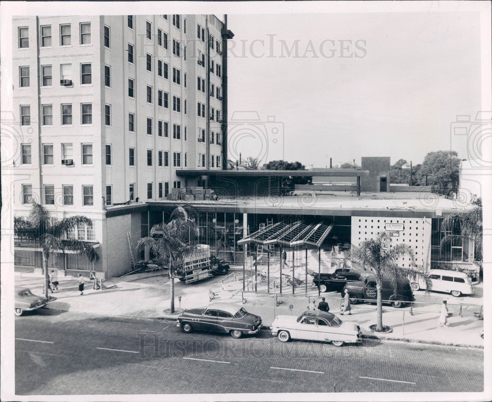 1955 Florida Suwanee Hotel Addition Press Photo - Historic Images