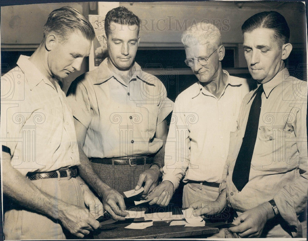 1946 Tampa Bay, Florida Bee Line Ferry Strike Press Photo - Historic Images