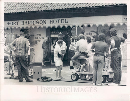 1972 Florida Filming Movie Bang the Drum Slowly Press Photo - Historic Images